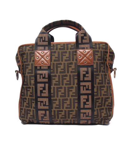 FENDI 2wayショルダーバッグ トートーバッグ 肩掛け ズッカ 7VA158 メンズ レディース フェンディ