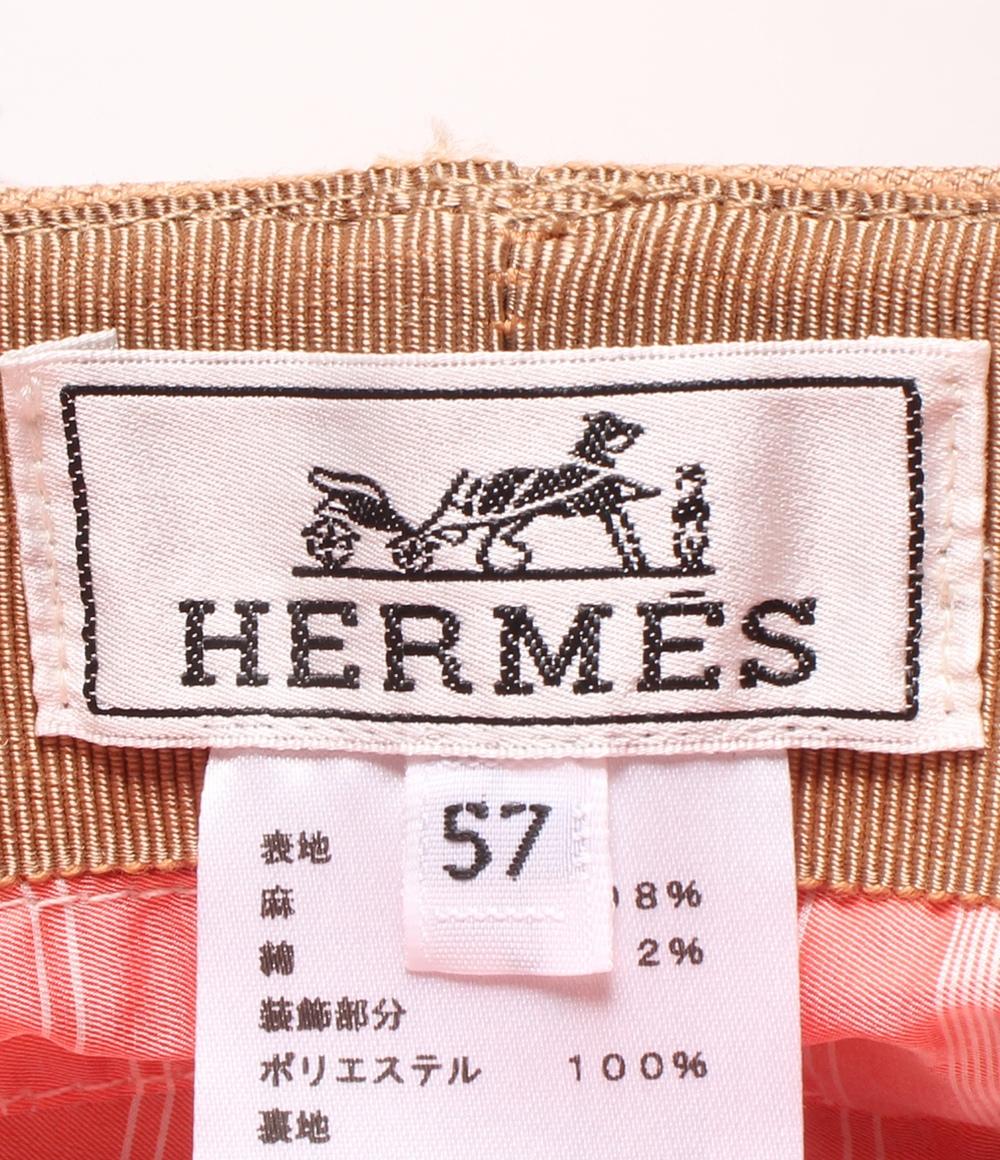 美品 エルメス キャスケット カーブルアンフィネス レディース SIZE 57 HERMES