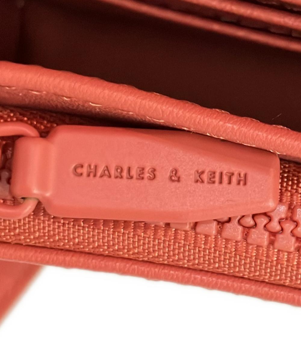 美品 CHARLES&KEITH ショルダーバッグ 斜め掛け レディース チャールズ＆キース