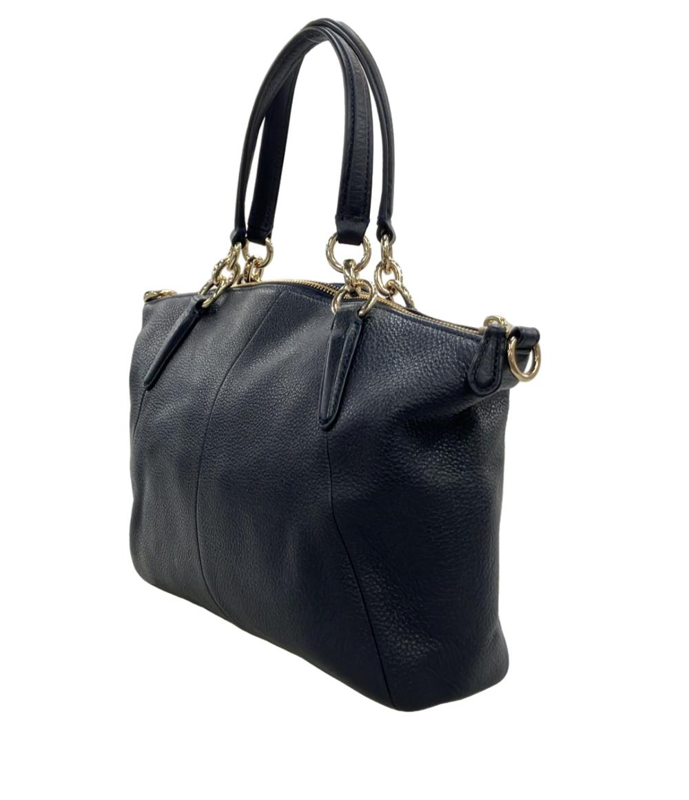 【超美品】COACH コーチ ショルダーバッグ 2way F36675 ブラック COACH ハンドバッグ ショルダーバッグ 2WAY 斜め掛け F36675