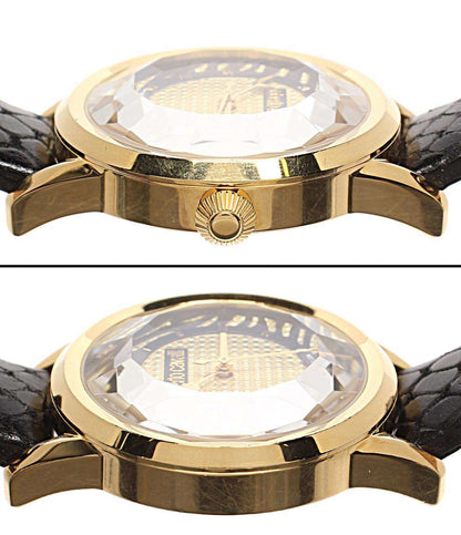 Roberto Cavalli FRANCK MULLER 腕時計 クオーツ ゴールド IL063 メンズ ロベルトカバリ フランクミュラー