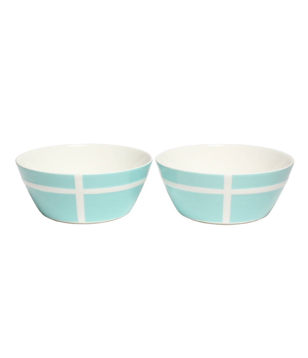 美品 Tiffany & Co. ボウル 皿 2点セット 14cm ブルーボックス ティファニー