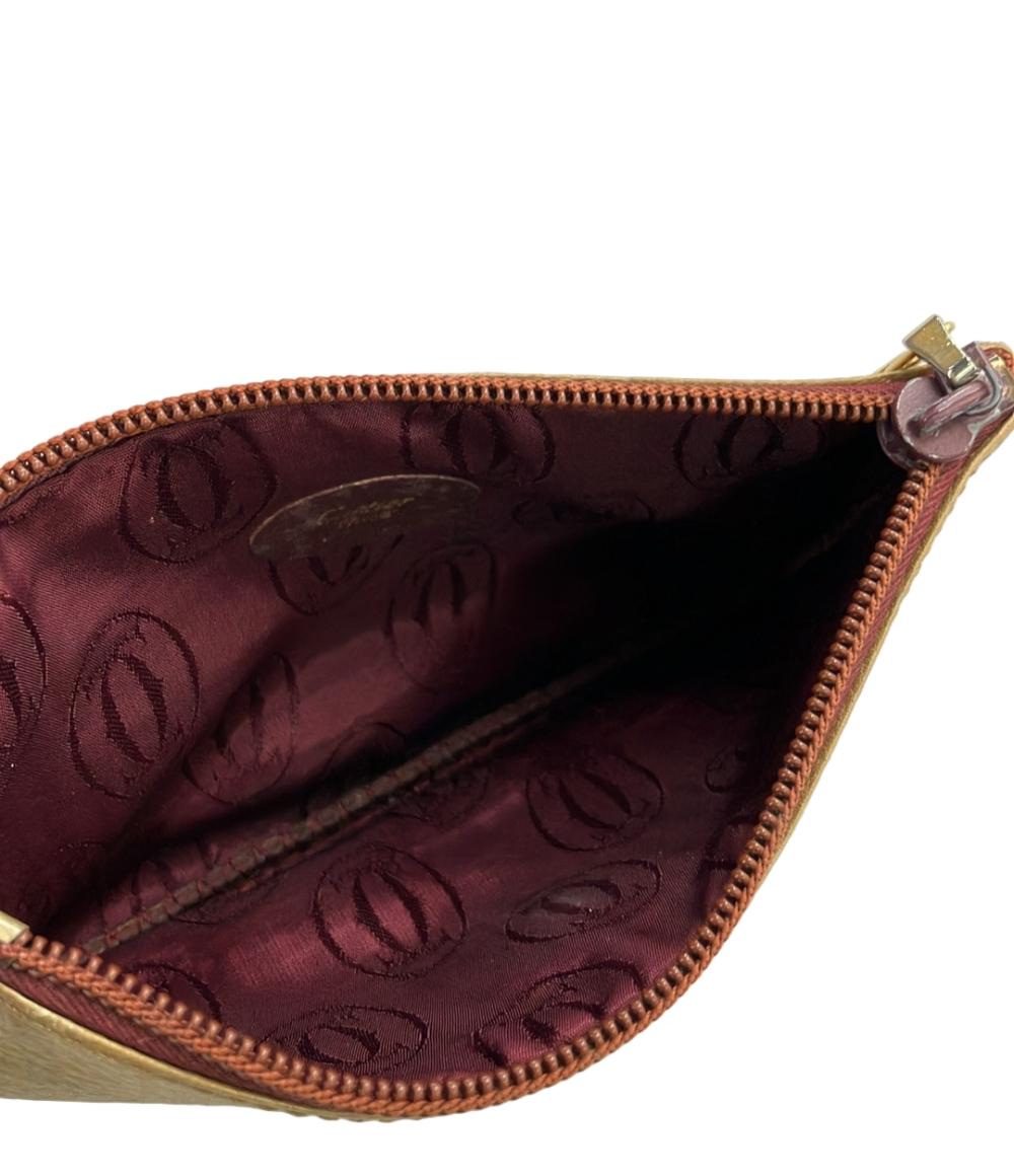 Cartier カルティエ　マスト ドゥ カルティエ　ポーチ CARTIER】マスト ドゥ カルティエ ポーチ SM (Cartier/バッグ・カバン