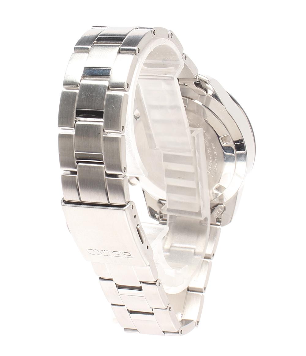 SEIKO 腕時計 クオーツ ブラック 6T63-00D0 メンズ セイコー – Rehello