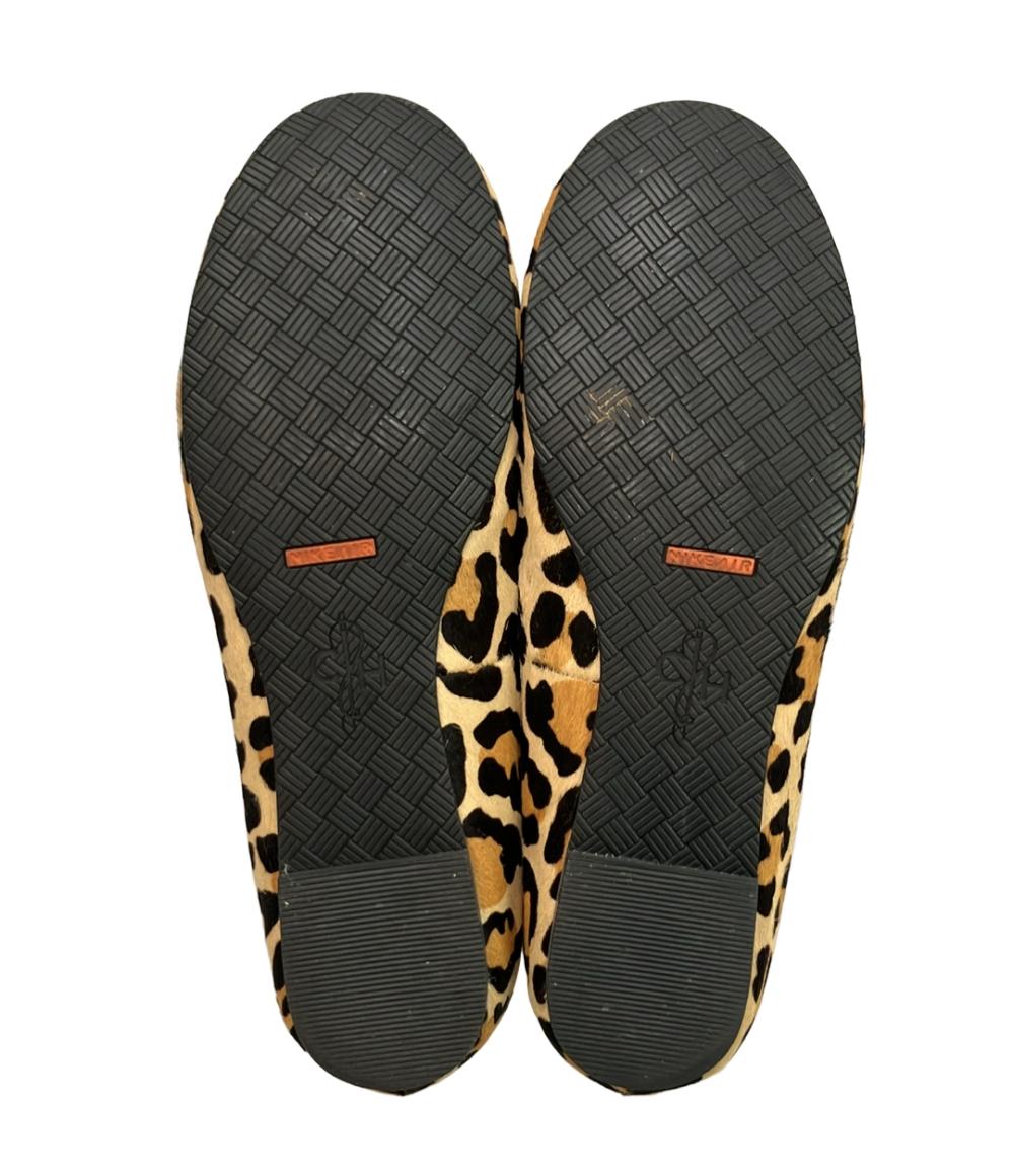 COLE HAAN パンプス フラットシューズ ヒョウ柄 レディース SIZE 7.5 (25cm) コールハーン