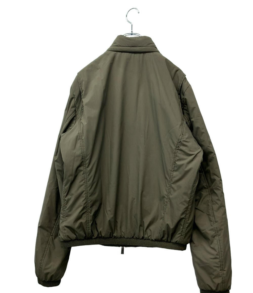 MOORER ブルゾン ボンバージャケット ダブルジップ フード収納 STAZIO-SKT メンズ SIZE 50 (L) ムーレー