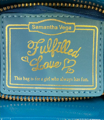 美品 Samantha Vega 2WAY ハンドバッグ ショルダーバッグ 斜め掛け レディース サマンサベガ