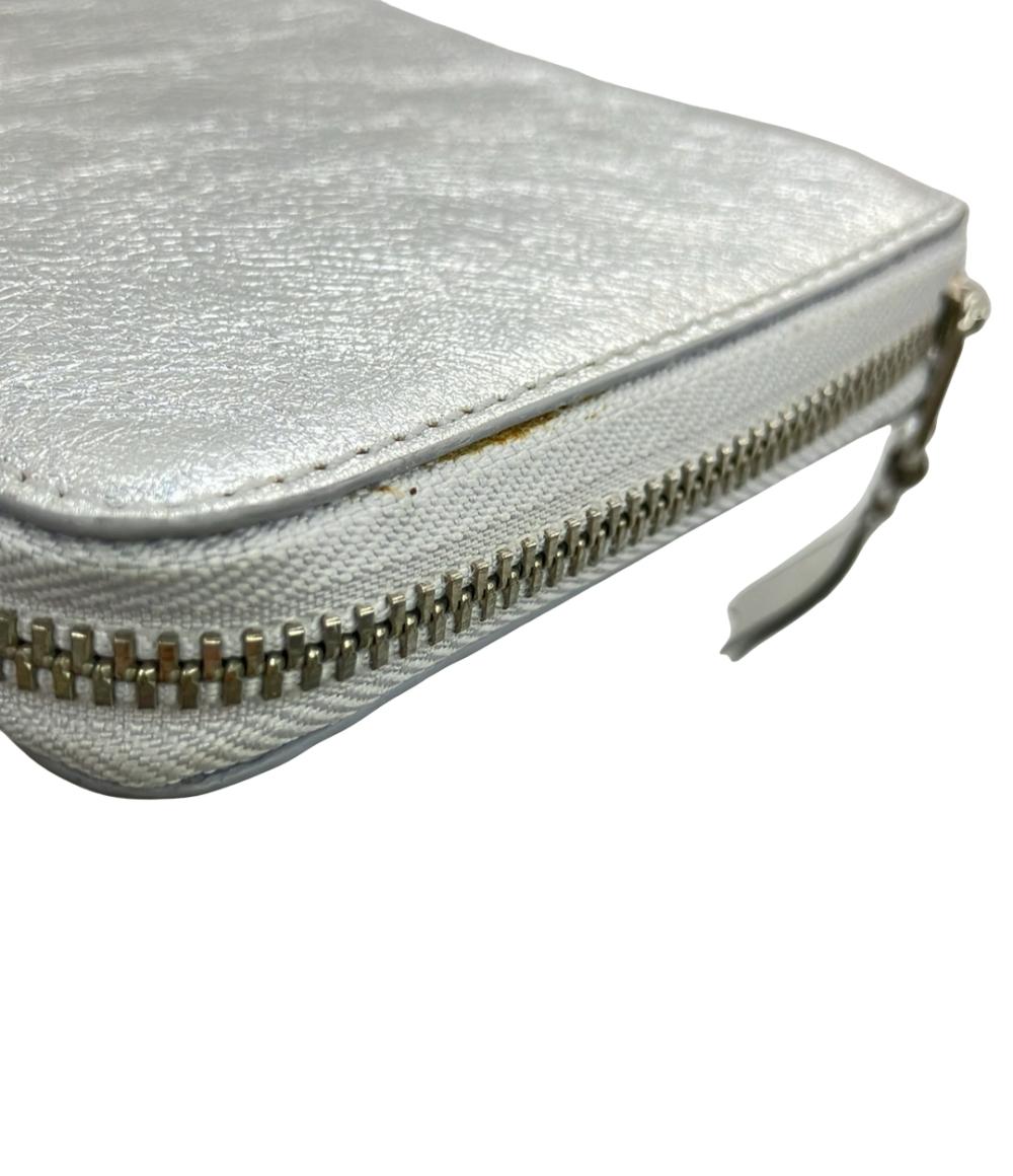 COMME des GARCONS ラウンドファスナー二つ折り財布 牛革 レディース コムデギャルソン