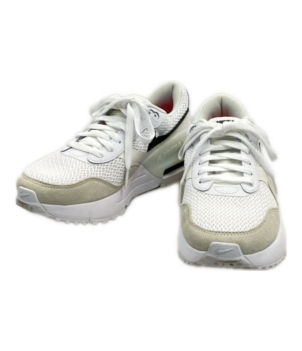 美品 ナイキ ローカットスニーカー AIR MAX SYSTM DM9538-100 レディース SIZE 24 (L) NIKE