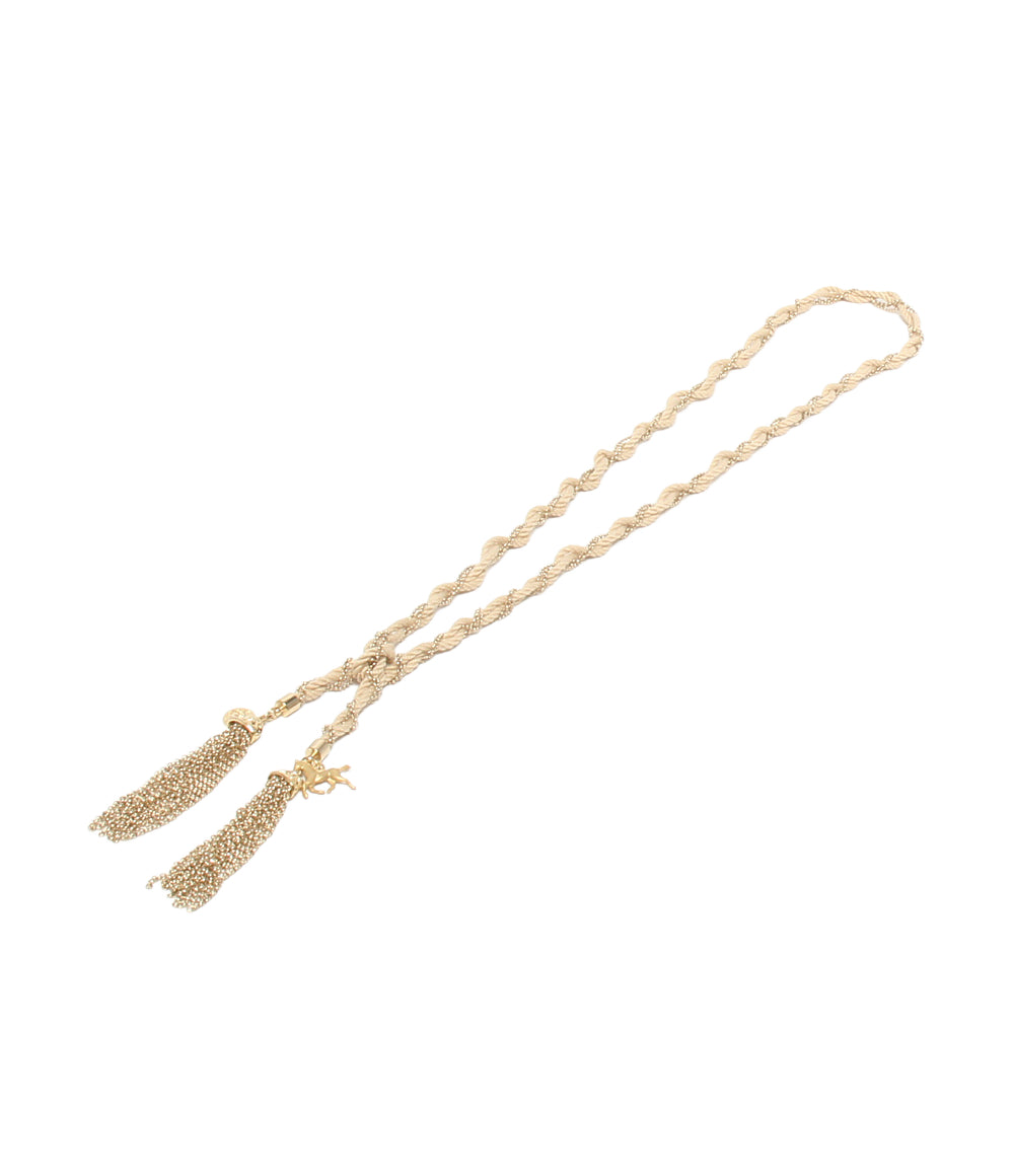 美品 SCAPA ラリアット ネックレス レディース スキャパ