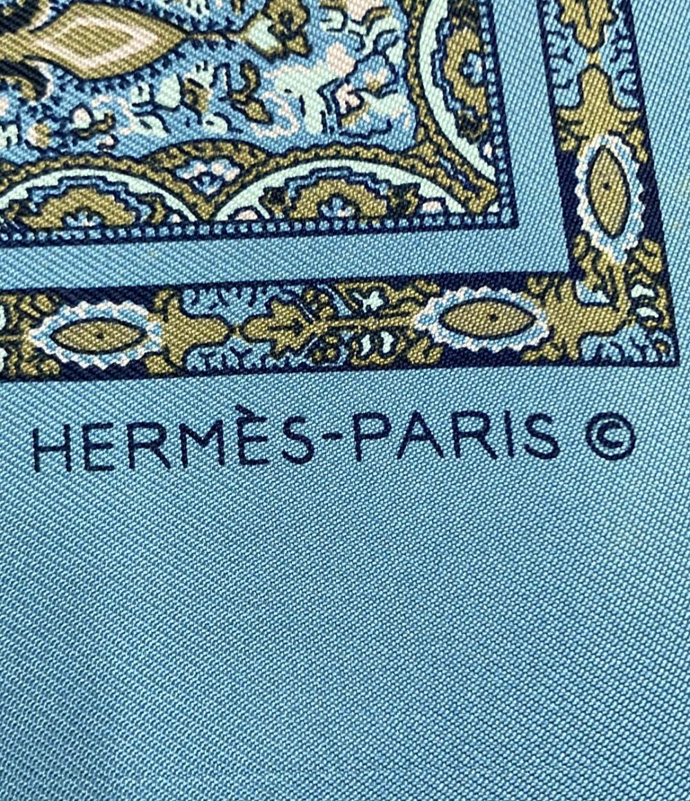 エルメス スカーフ カレ90 シルク100% マルジェラ期 レディース HERMES