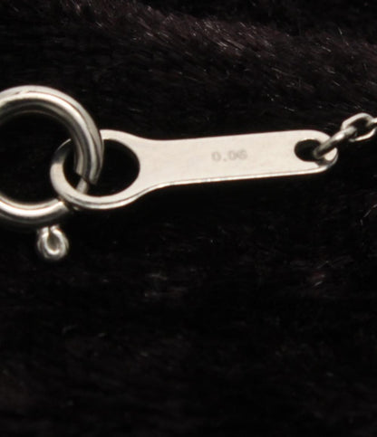 美品 ete ブレスレット Pt850 ダイヤ 0.06ct レディース エテ