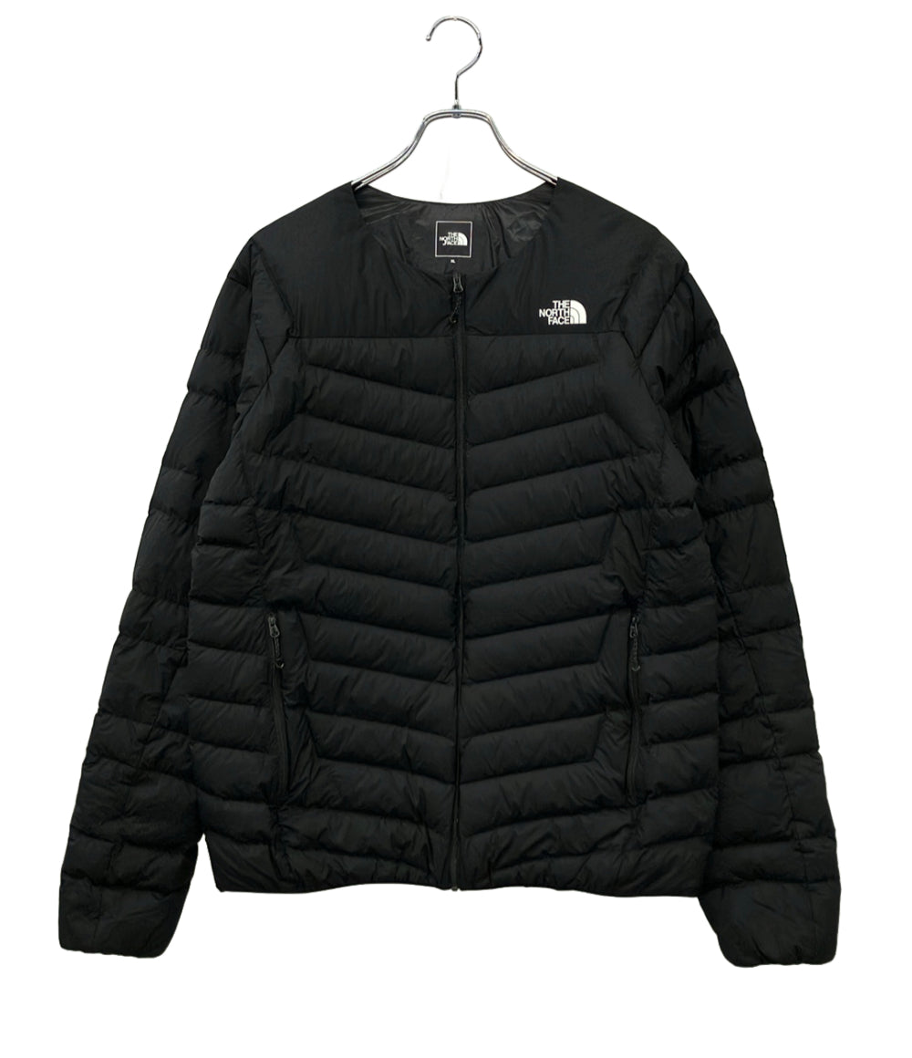 THE NORTH FACE サンダーラウンドネックジャケット ノーカラーダウンジャケット NY32013 メンズ SIZE XL ザ・ノース・フェイス
