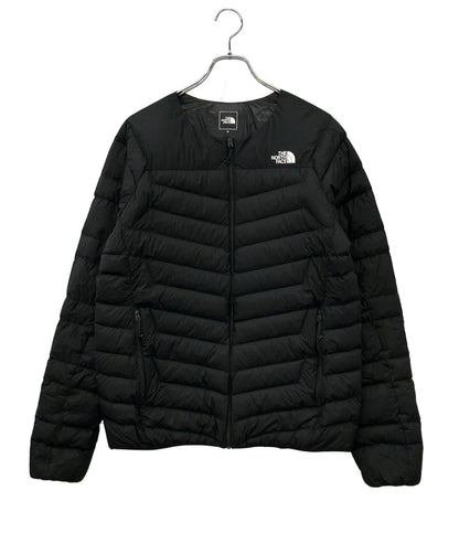 THE NORTH FACE サンダーラウンドネックジャケット ノーカラーダウンジャケット NY32013 メンズ SIZE XL ザ・ノース・フェイス