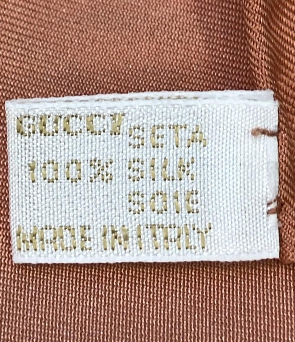 美品 グッチ スカーフ シルク100% レディース GUCCI
