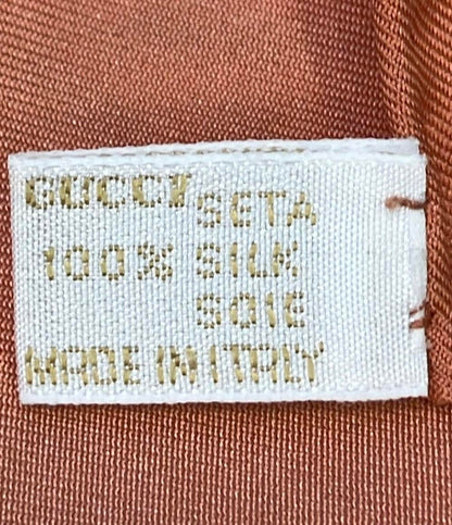 美品 グッチ スカーフ シルク100% レディース GUCCI
