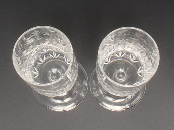 ティファニー シャンパングラス 2点セット ペア フローレット TIFFANY&Co.