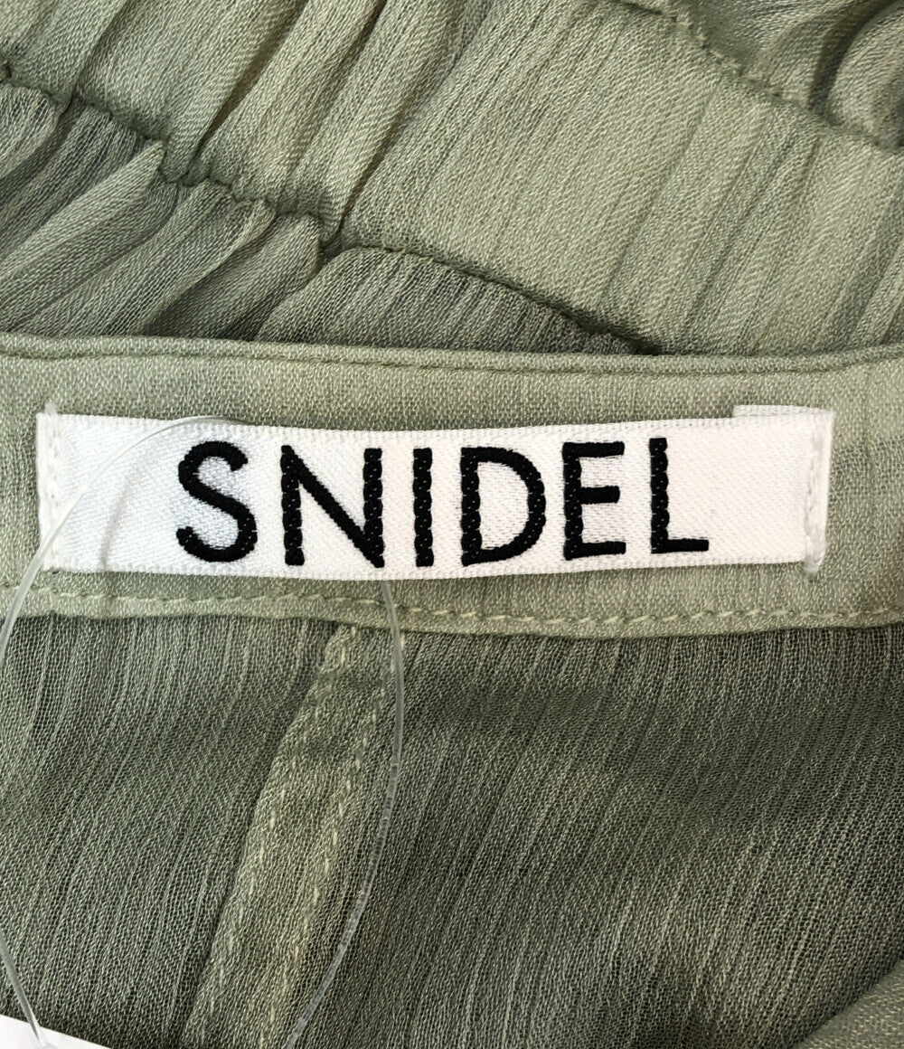 スナイデル  シースループリーツワンピース      レディース SIZE F (M) snidel