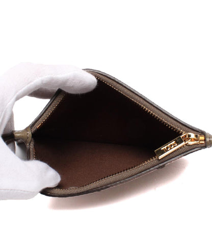 美品 TOD’S ハンドバッグ ショルダーバッグ Tタイムレス レザー ショッピングバッグ ミニ レディース トッズ