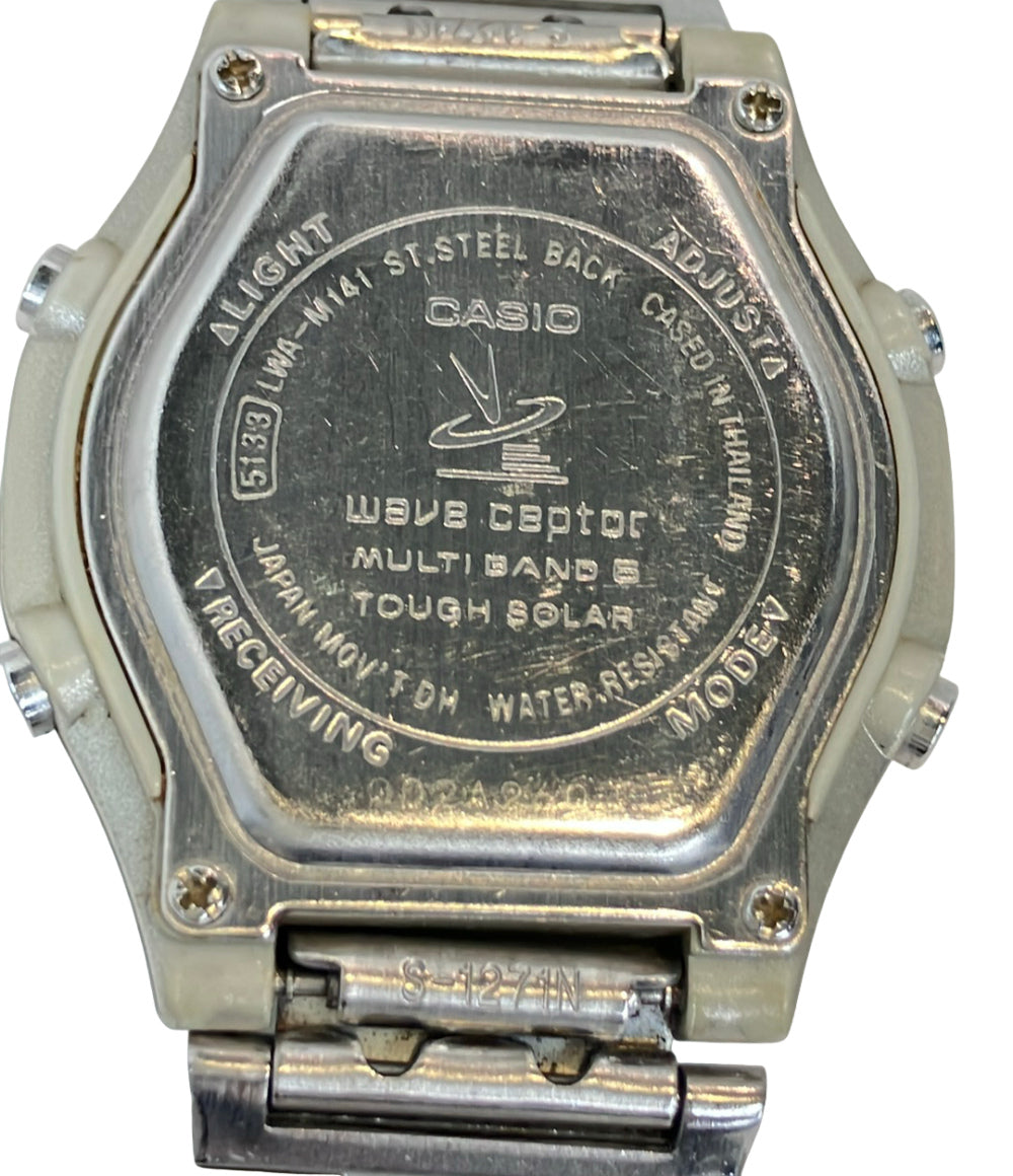CASIOす 腕時計 ウェーブセプター 電波ソーラー ソーラー LWA-M141 レディース カシオ