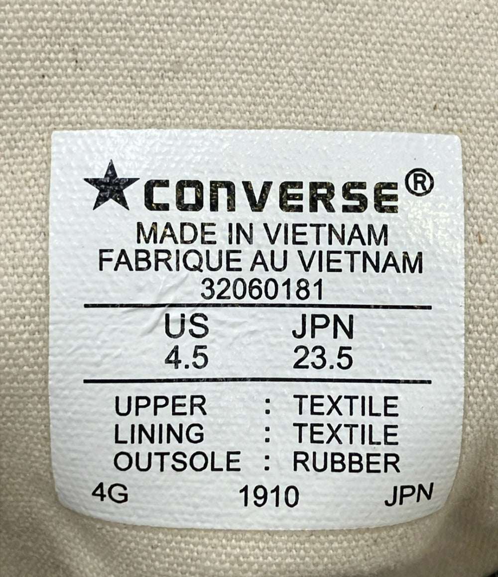 CONVERSE ハイカットスニーカー ゴム紐 レディース SIZE 23.5 コンバース