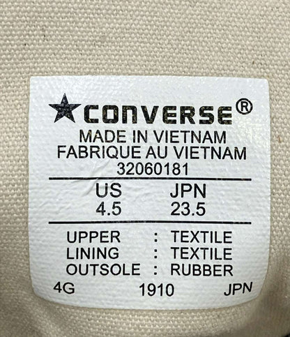 CONVERSE ハイカットスニーカー ゴム紐 レディース SIZE 23.5 コンバース