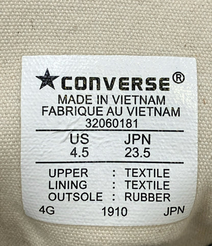 CONVERSE ハイカットスニーカー ゴム紐 レディース SIZE 23.5 コンバース