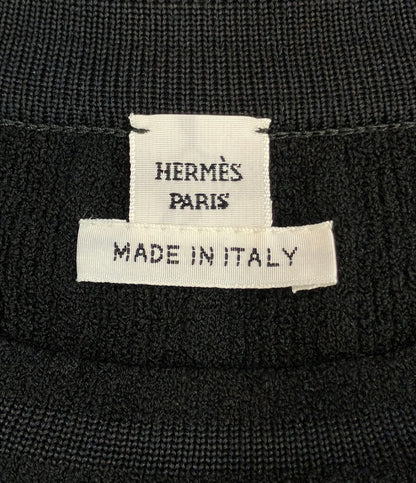 美品 HERMES 半袖ニット H6H2646DJ レディース SIZE 38 (M) エルメス