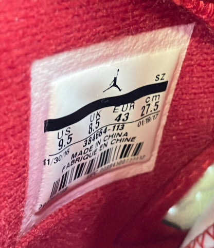 美品 NIKE ハイカットスニーカー AIR JORDAN 6 RETRO 384664-113 メンズ SIZE 27.5 (L) ナイキ