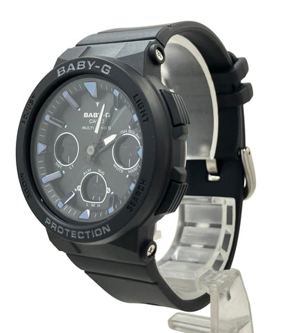 美品 CASIO 腕時計 Baby-G ソーラー ブラック BGA-2500 レディース カシオ