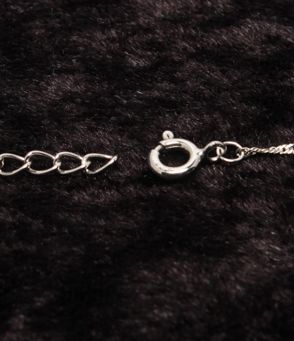 美品 ネックレス SV925 マベパール 15mm レディース