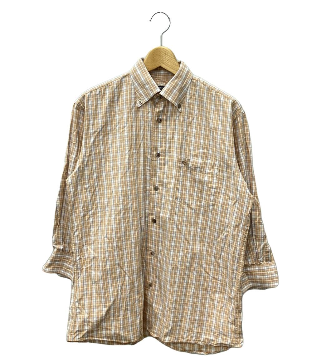 バーバリーロンドン チェック柄長袖シャツ メンズ SIZE L (L) BURBERRY LONDON