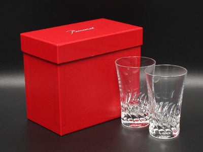 美品 バカラ グラス タンブラー 2点セット ペア グラスジャパン グローリア Baccarat