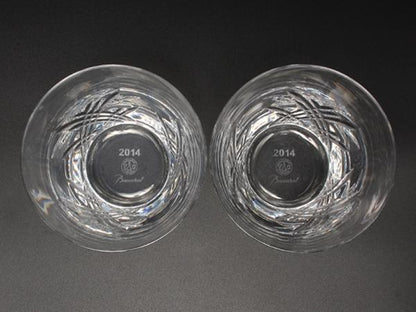 Baccarat イヤータンブラー グラス 2点セット ペア 2014 ステラ バカラ