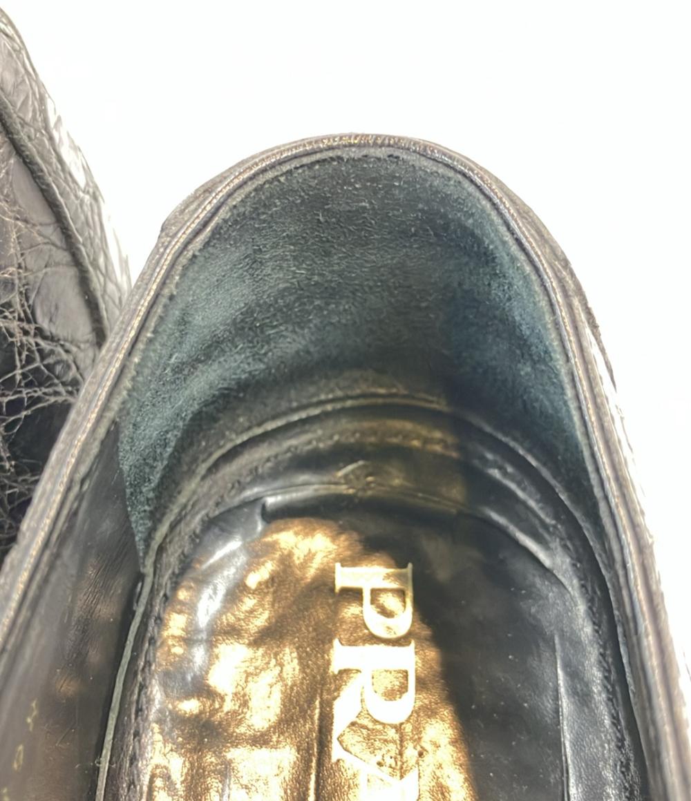 訳あり PRADA ドレスシューズ メンズ SIZE 7 (27.5cm) プラダ