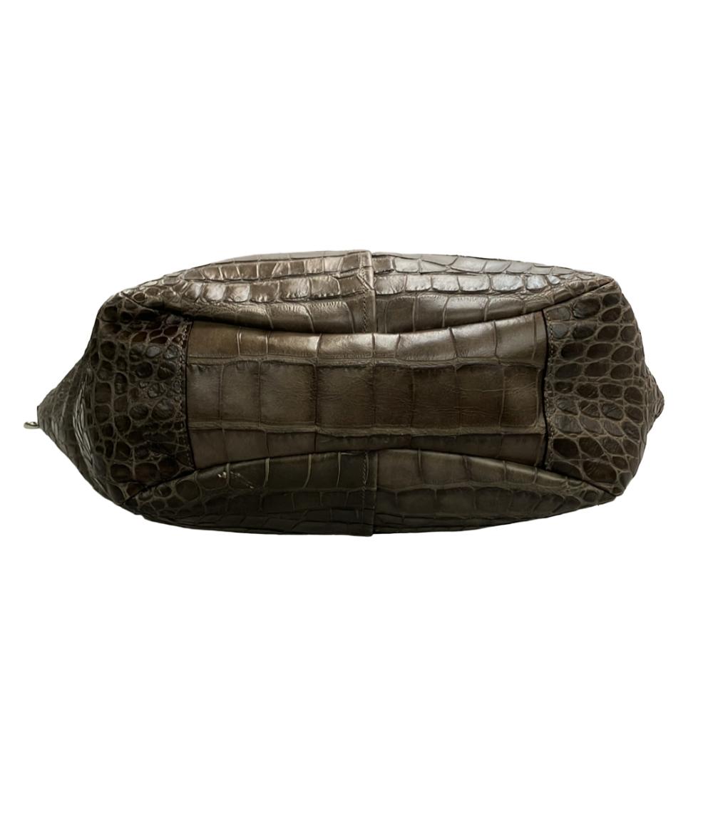 コーチ 2wayトートバッグ ショルダーバッグ 斜め掛け クロコ型押し 17851 レディース COACH