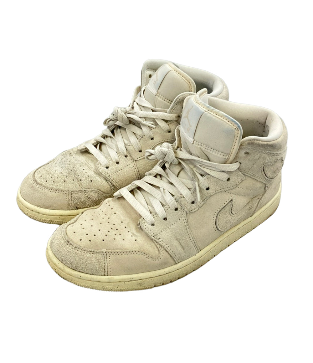 NIKE ミドルカットスニーカー AIR JORDAN 1 MID SE CRAFT FQ3224-100 メンズ SIZE 27.5 (L) ナイキ