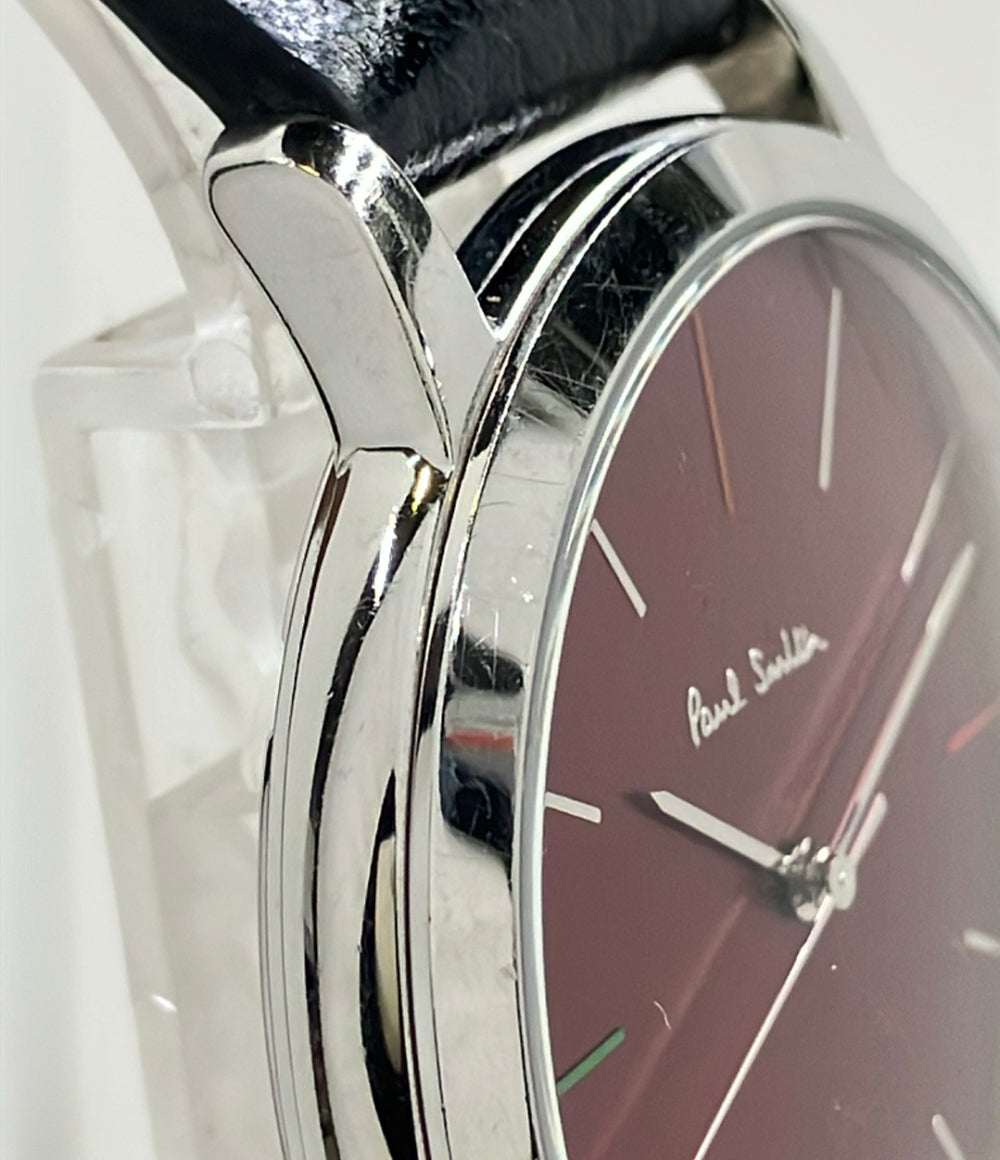 Paul Smith 腕時計 クオーツ レッド 1005 メンズ ポール・スミス