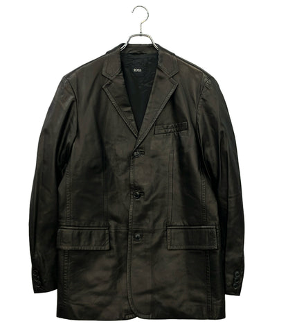 HUGO BOSS レザーコート メンズ SIZE 50 (L) ヒューゴボス