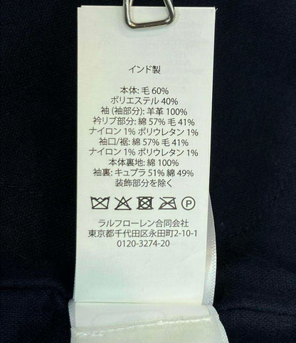 POLO RALPH LAUREN スタジャン レザースリーブ キッズ SIZE 7 (120) ポロ・ラルフローレン