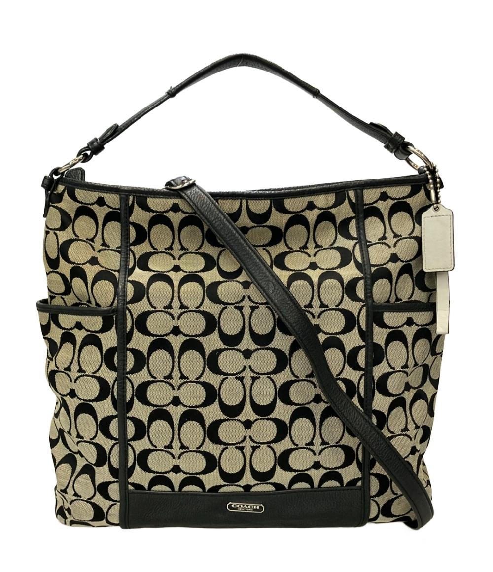 COACH 2way ハンドバッグ ショルダーバッグ 斜め掛け シグネチャー F30341 レディース コーチ