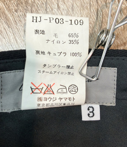 Yohji Yamamoto パンツ ロング HJ-P03-109 レディース SIZE 3 (L) ヨウジヤマモト