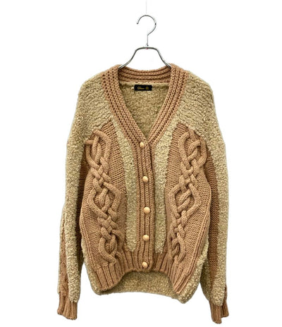 Drawer エルボーパッチニットカーディガン レディース ドゥロワー