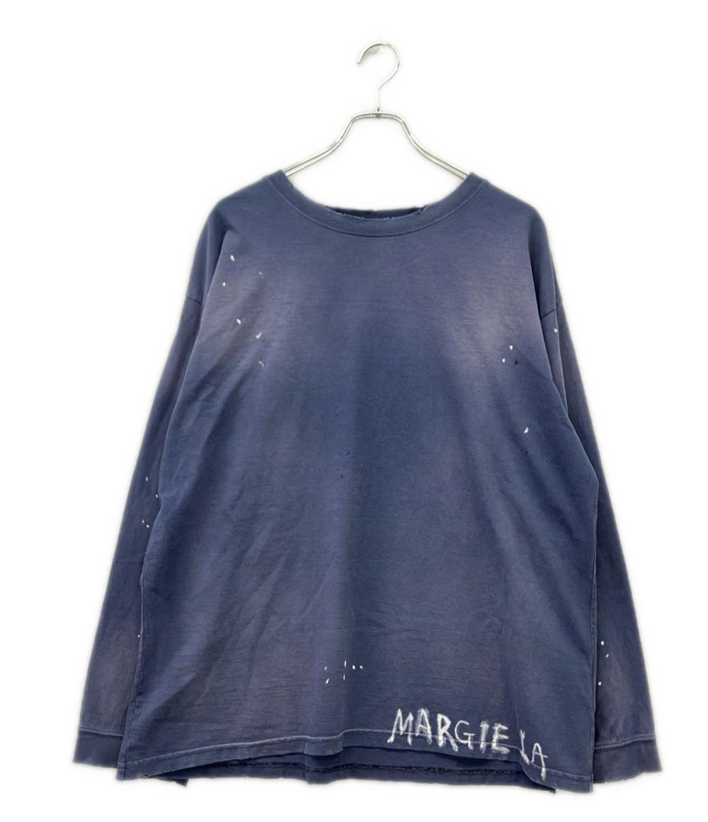 Maison Margiela 長袖Tシャツ ヴィンテージ ダメージ加工 S50GC0696 メンズ SIZE L メゾンマルジェラ
