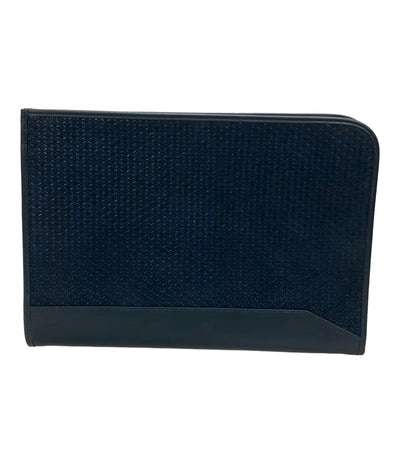 美品 印傳屋 セカンドバッグ クラッチバッグ レザー メンズ INDENYA