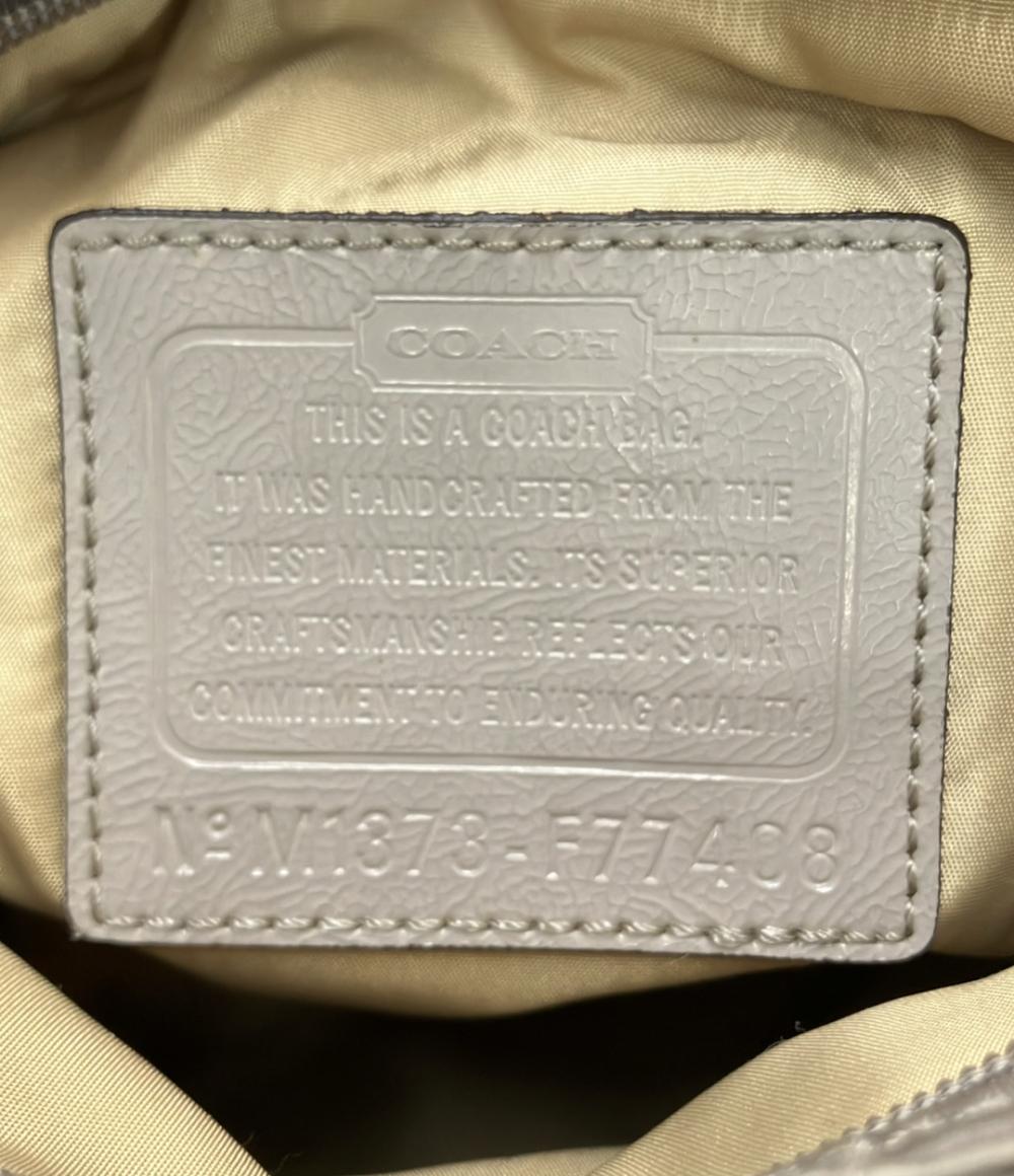 COACH ショルダーバッグ 斜め掛け ラージシグネチャー F77408 レディース コーチ