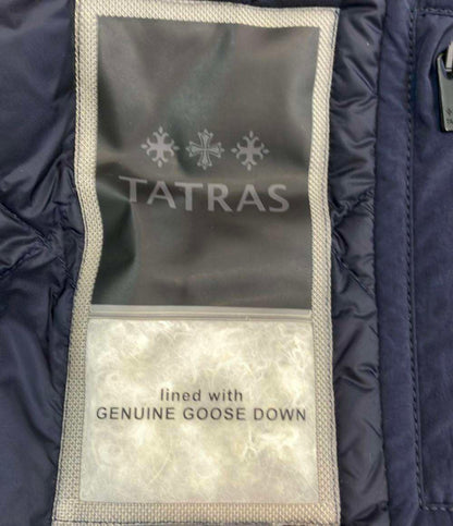 TATRAS ダウンジャケット ショート丈 フード付き 袖ジャージー 素材切り替え ナイロン LEMPIC LTAT21A4855-D レディース SIZE 1 (S) タトラス