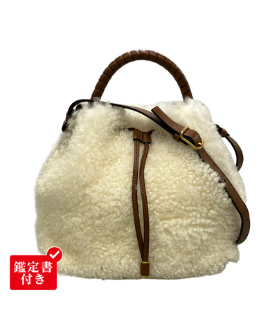 Chloe ショルダーバッグ 斜め掛け Marcie Bucket Bag Tan レディース クロエ