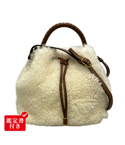 Chloe ショルダーバッグ 斜め掛け Marcie Bucket Bag Tan レディース クロエ