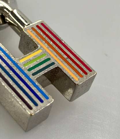 HERMES キーリング キーホルダー クイズ レインボー H077309 レディース エルメス